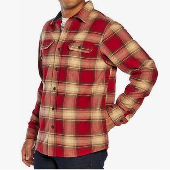 Orvis Perfect Flannel Shirt Jacket Men's Medium‎ Long Sleeve - Picture 1 of 11